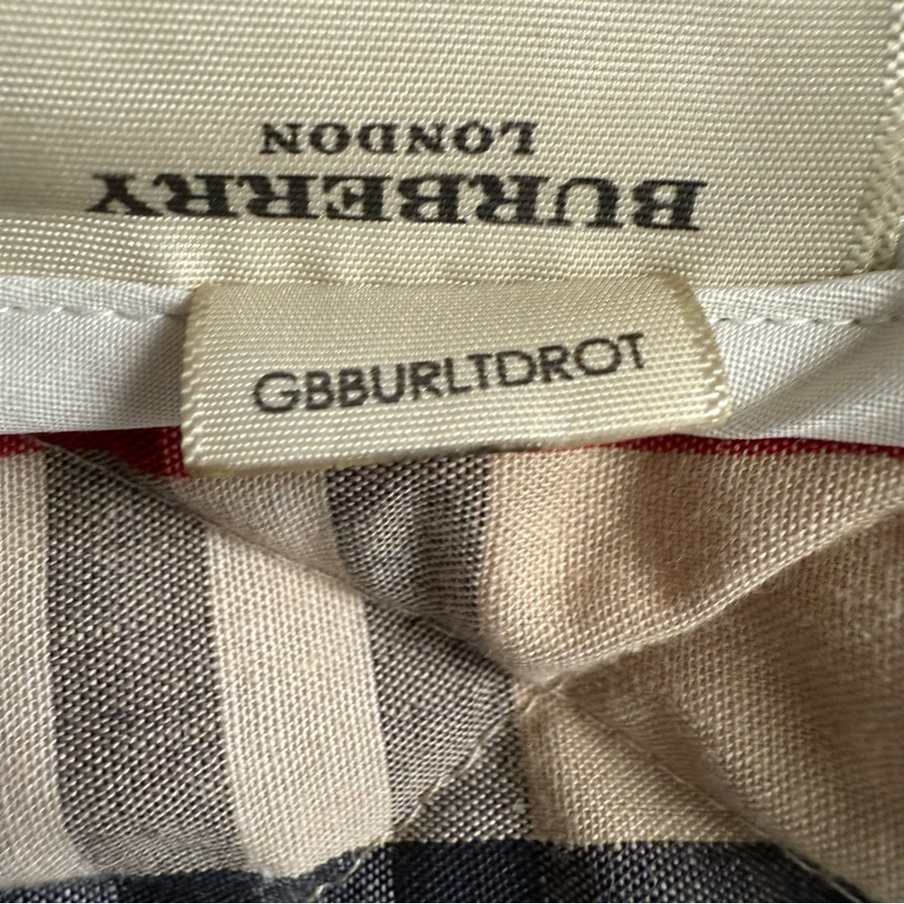 BURBERRY Quilted Nova Check Jacket Size Large - Picture 9 of 13